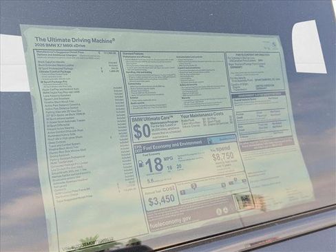 New 2026 BMW X7 M60i w/ Climate Comfort Package image 16