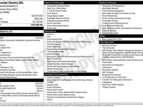 Certified 2024 Hyundai Elantra SEL FWD image 10