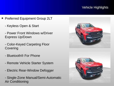 Used 2020 Chevrolet Silverado 1500 LT Trail Boss w/ Convenience Package AWD/4WD image 12