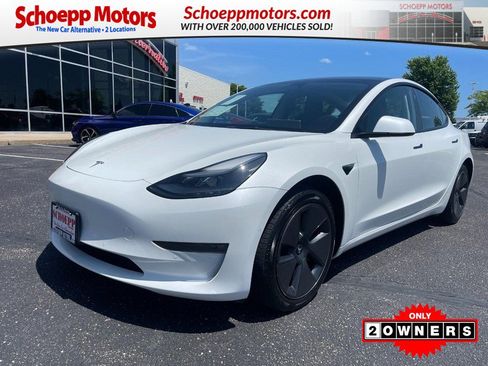 Used 2022 Tesla Model 3 Long Range AWD/4WD image 1
