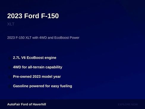 Certified 2023 Ford F150 XLT w/ Equipment Group 302A High AWD/4WD image 5