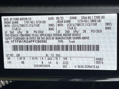 Used 2023 Ford F150 Raptor AWD/4WD image 25