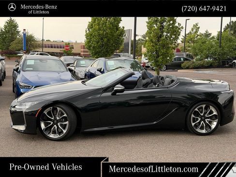 Used 2022 Lexus LC 500 Convertible w/ Touring Package RWD image 2