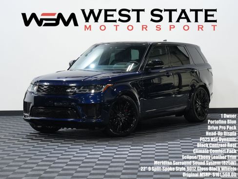 Used 2022 Land Rover Range Rover Sport HSE Dynamic image 1