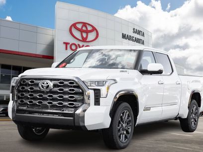 New 2026 Toyota Tundra Platinum