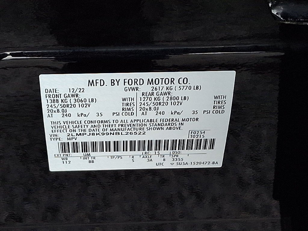 Certified 2022 Lincoln Nautilus Reserve AWD/4WD image 26