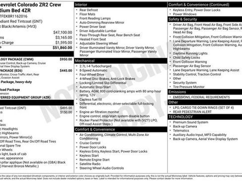 Used 2024 Chevrolet Colorado ZR2 w/ Technology Package image 7