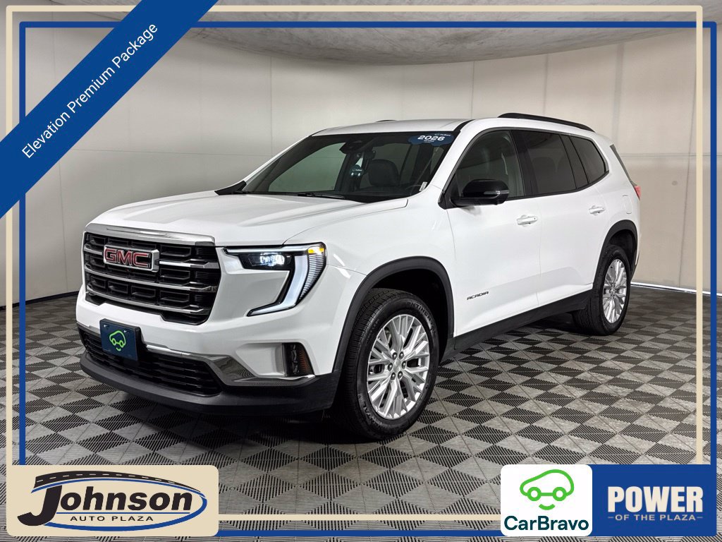 Certified 2026 GMC Acadia Elevation w/ Elevation Premium Package AWD/4WD image 1