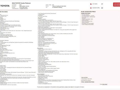 Used 2024 Toyota Tundra Platinum image 4