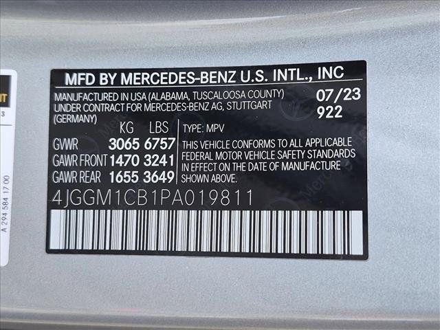 Certified 2023 Mercedes-Benz EQE 350+ 4MATIC SUV image 26