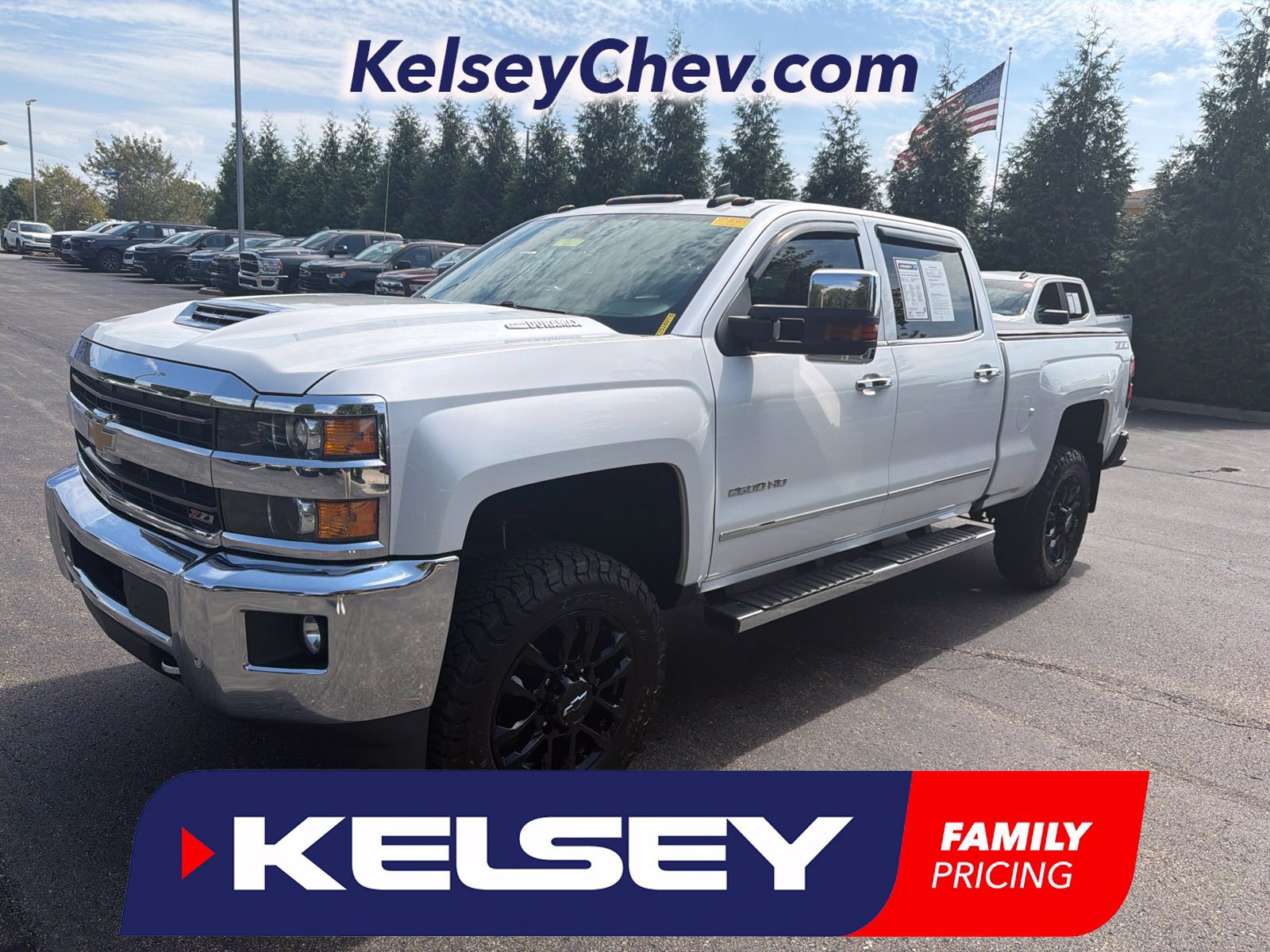 Used 2018 Chevrolet Silverado 2500 LTZ w/ Duramax Plus Package AWD/4WD image 1