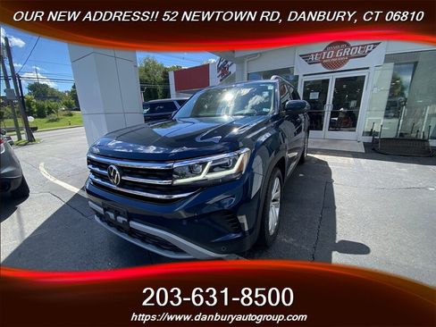 Used 2021 Volkswagen Atlas SEL AWD/4WD image 1