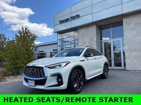 Certified 2022 INFINITI QX55 Luxe w/ Cargo Package image 3