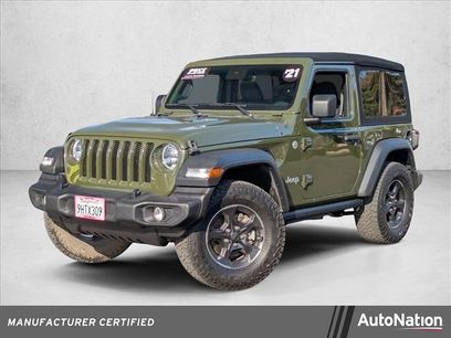 Certified 2021 Jeep Wrangler Sport S