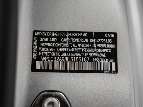 Used 2017 Porsche 911 Carrera 4S image 67