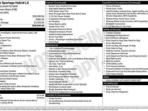Certified 2023 Kia Sportage LX image 8