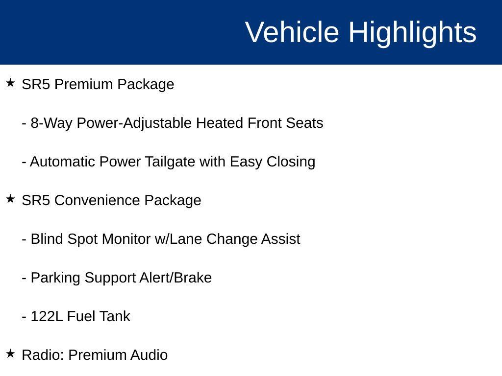 Used 2025 Toyota Tundra SR5 w/ SR5 Premium Package AWD/4WD image 20