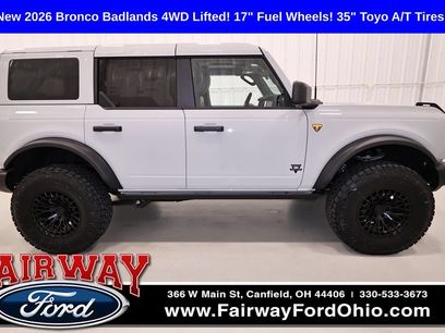 New 2026 Ford Bronco Badlands