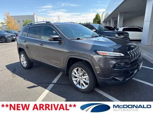 Used 2015 Jeep Cherokee Limited w/ Trailer Tow Group AWD/4WD image 1