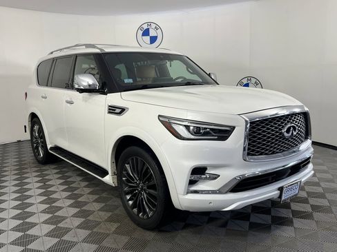Used 2023 INFINITI QX80 Sensory w/ Cargo Package AWD/4WD image 1