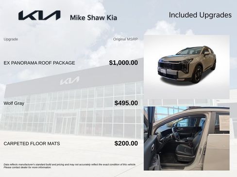 Certified 2026 Kia Sportage EX w/ EX Panorama Roof Package FWD image 6