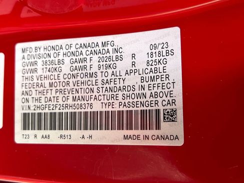 Used 2024 Honda Civic LX image 25