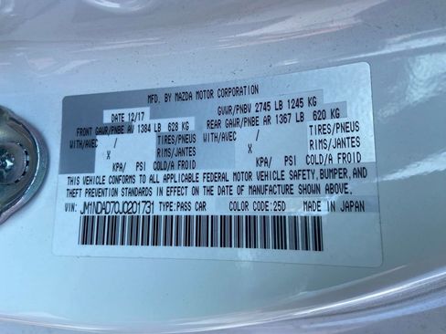 Used 2018 MAZDA MX-5 Miata Grand Touring image 37