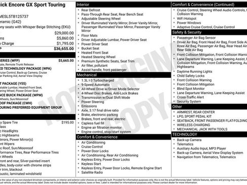 New 2026 Buick Encore GX Sport Touring w/ Studio Series image 42