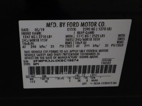 Used 2019 Ford Edge SEL w/ Equipment Group 201A image 22