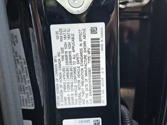 Certified 2026 Honda CR-V EX-L image 16