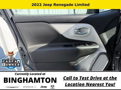 Used 2022 Jeep Renegade Limited AWD/4WD image 7