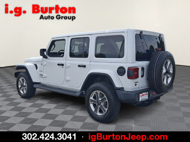 Used 2020 Jeep Wrangler Unlimited Sahara AWD/4WD image 4