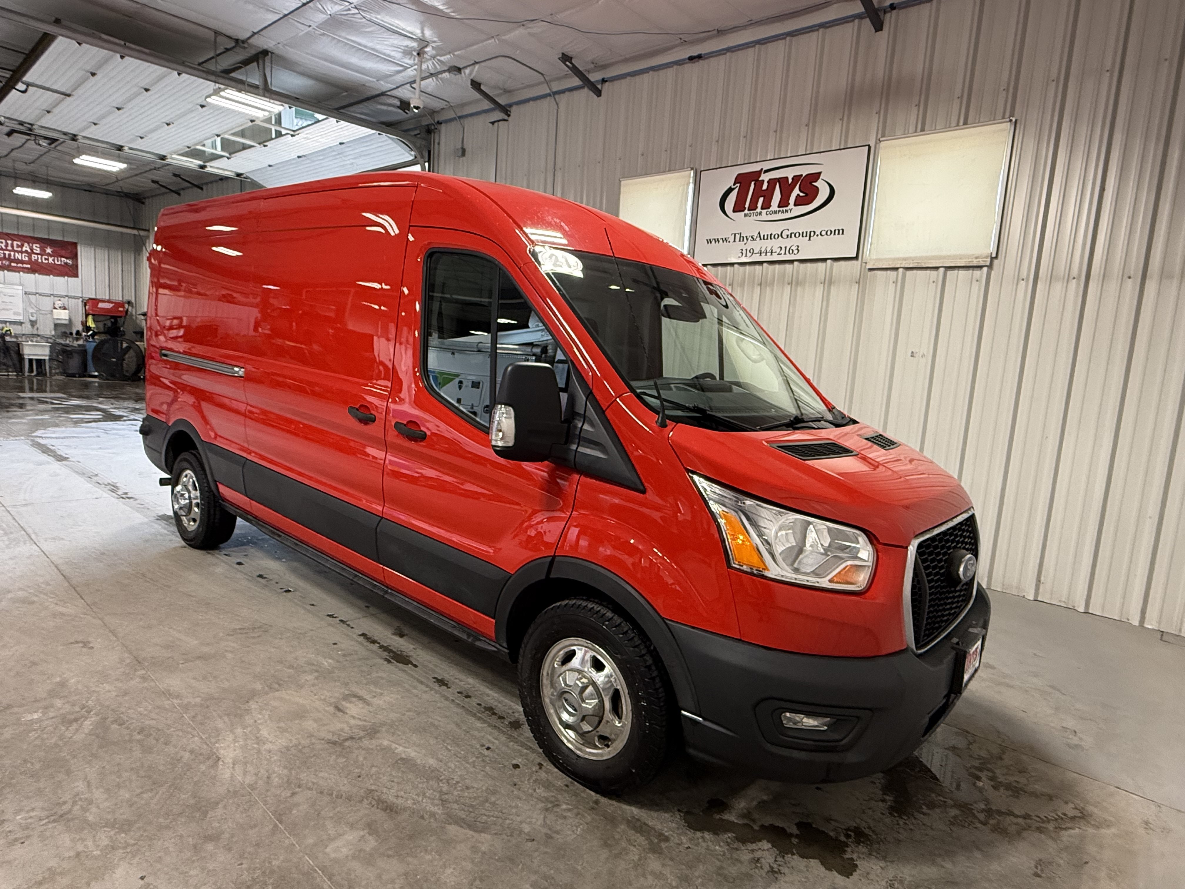 Used 2021 Ford Transit 250 Medium Roof AWD w/ Interior Upgrade Package image 1