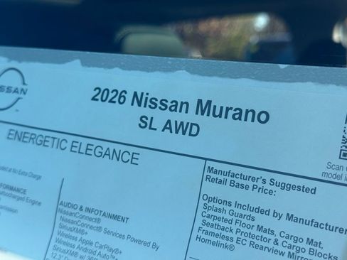 New 2026 Nissan Murano SL image 25