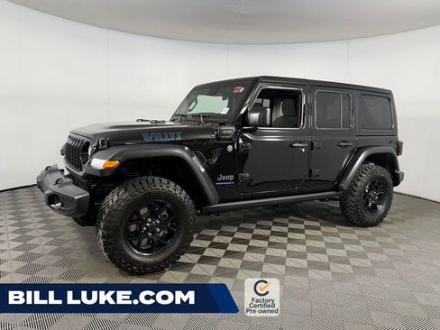 Used 2025 Jeep Wrangler Unlimited Sport S 4xe AWD/4WD image 1