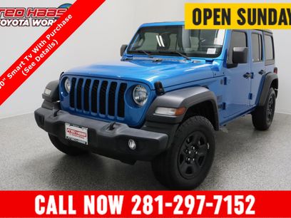 Used 2024 Jeep Wrangler Unlimited Sport