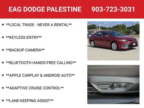 Used 2021 Toyota Camry LE FWD image 4