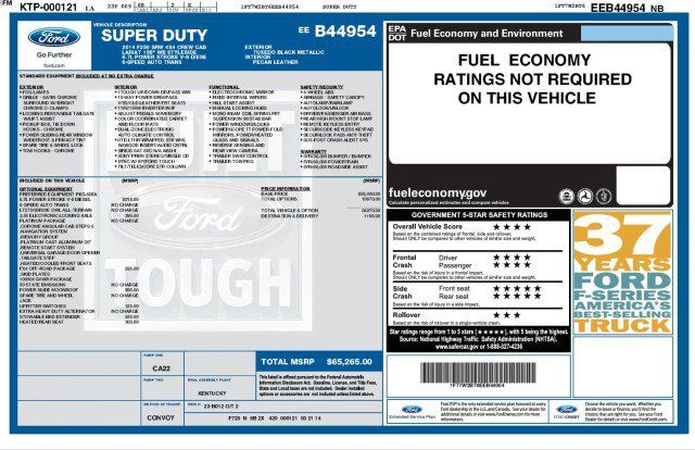 Used 2014 Ford F250 Platinum w/ FX4 Off-Road Package AWD/4WD image 2