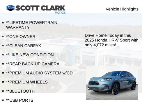 Used 2025 Honda HR-V Sport image 11