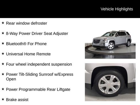 Used 2017 GMC Terrain SLT w/ Open Road Package AWD/4WD image 25