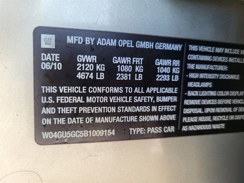 Used 2011 Buick Regal CXL w/ RL6 Preferred Equipment Group image 29