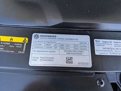 Used 2023 Volkswagen Atlas SE w/ Black Wheel Package FWD image 23