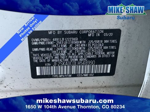Used 2020 Subaru Forester Limited w/ Popular Package #3 image 16