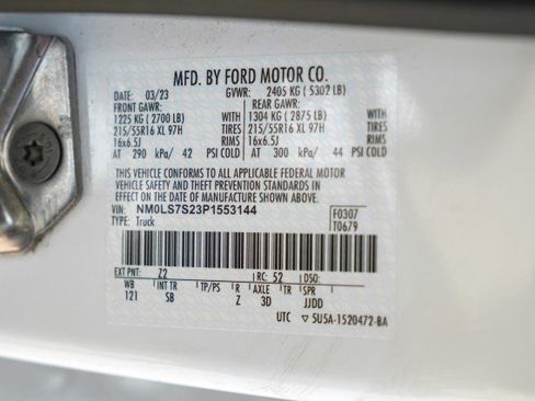 Used 2023 Ford Transit Connect XL image 54