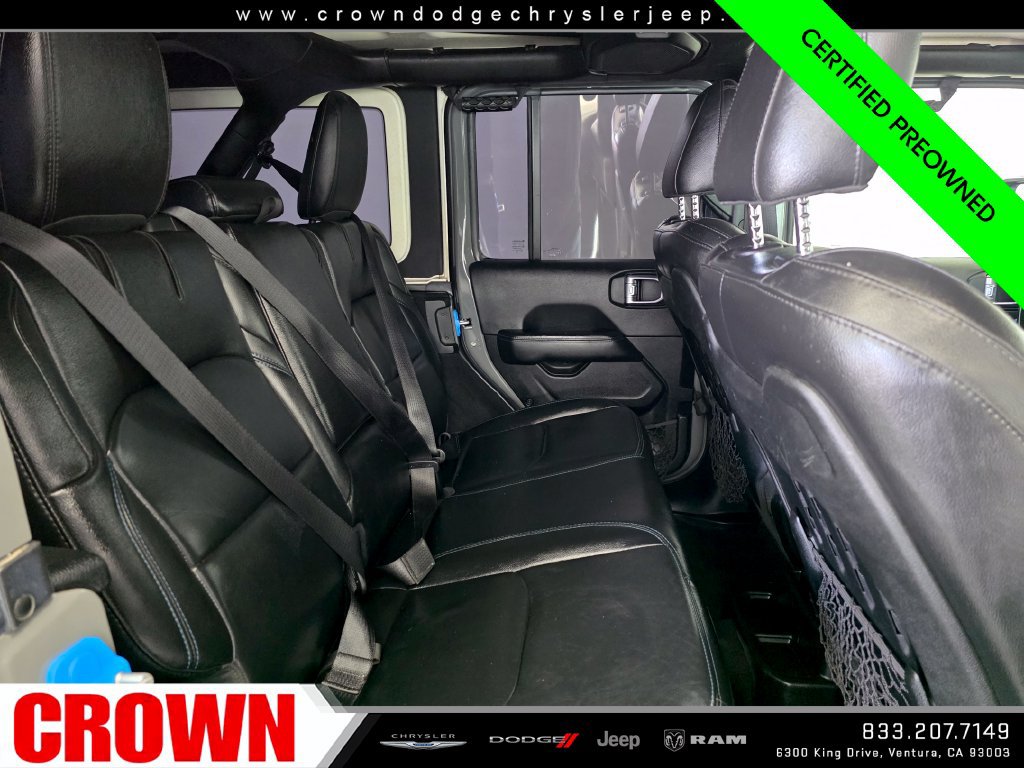 Used 2021 Jeep Wrangler Unlimited Rubicon 4xe w/ Steel Bumper Group AWD/4WD image 15
