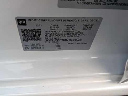 Used 2022 Chevrolet Silverado 1500 LTZ w/ LTZ Premium Texas Edition image 37