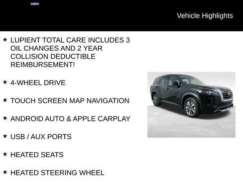 Used 2025 Nissan Pathfinder SL AWD/4WD image 7