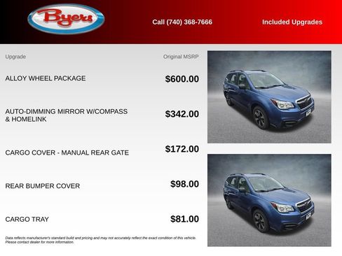 Used 2017 Subaru Forester 2.5i w/ Alloy Wheel Package AWD/4WD image 5