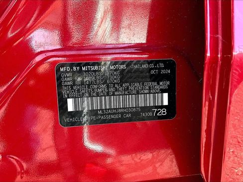 Used 2024 Mitsubishi Mirage ES FWD image 28
