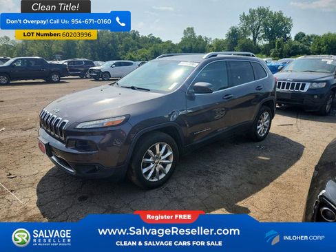 Used 2015 Jeep Cherokee Limited AWD/4WD image 1